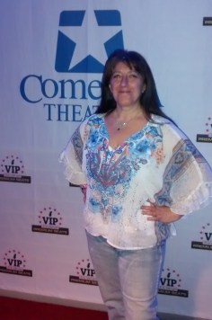 Not looking too bad for 54, eh? BTW, I'm not really a VIP. Jeff and I went to see Brian Regan at Comerica Theater in Phoenix a couple days ago and Jeff found this "red carpet" spot to take some pics. :-D