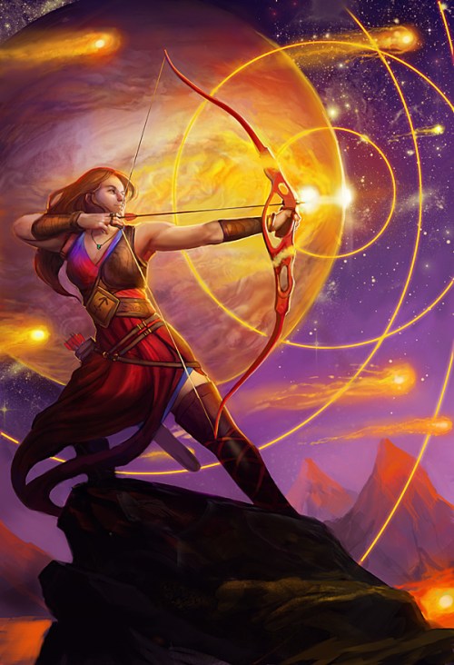 Image borrowed from http://juliedillon.deviantart.com/art/Sagittarius-Llewellyn-Worldwide-350662565