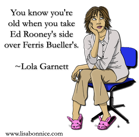 Lola Garnett, from Be Careful What You Witch For! shares words of wisdom.